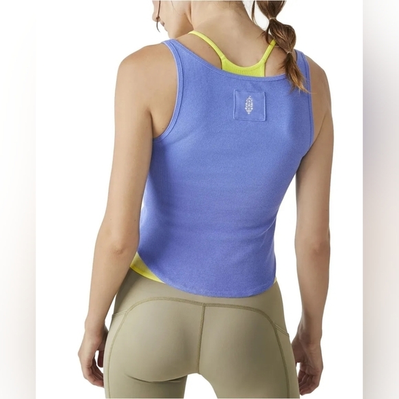 NWOT Free People Throw and Go Tank in Tangerine 🍊 Small - Picture 8 of 9